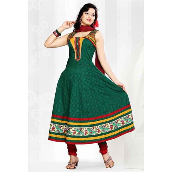 cotton anarkali suits